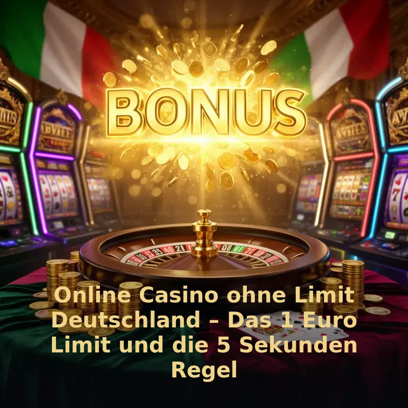 Online Casino ohne Limit Deutschland – Das 1 Euro Limit und die 5 Sekunden Regel